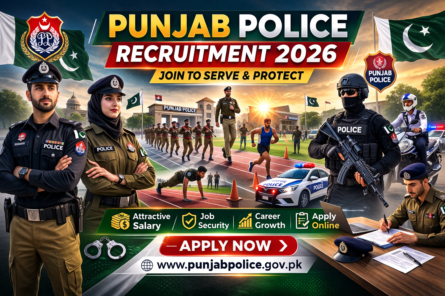 Punjab Police Recruitment 2026 - Constable in Punjab Police | Last Date for Apply