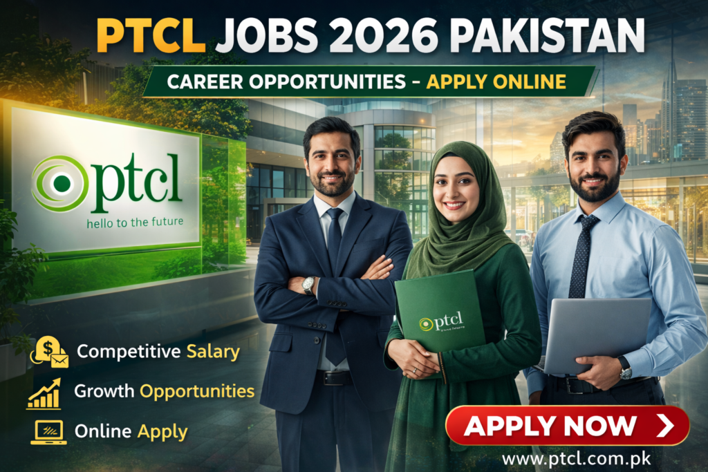 PTCL Jobs Pakistan 2026 – New 200+ Vacancies | Apply Now
