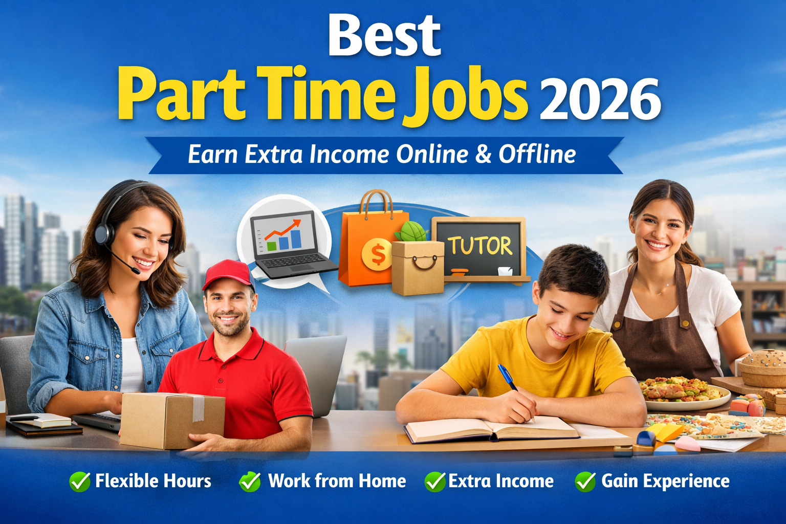 Part Time Jobs 2026 – Freelancing Jobs | Earn Income Online