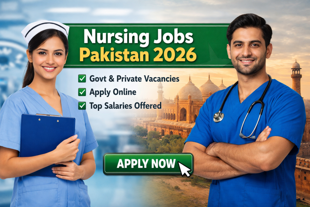 Nursing Jobs Pakistan 2026 – Latest Government and Private Vacancies