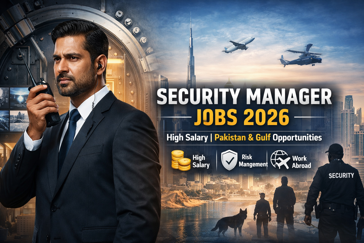 Security Manager Jobs Lahore – High Salary Opportunities in Pakistan | Apply Now