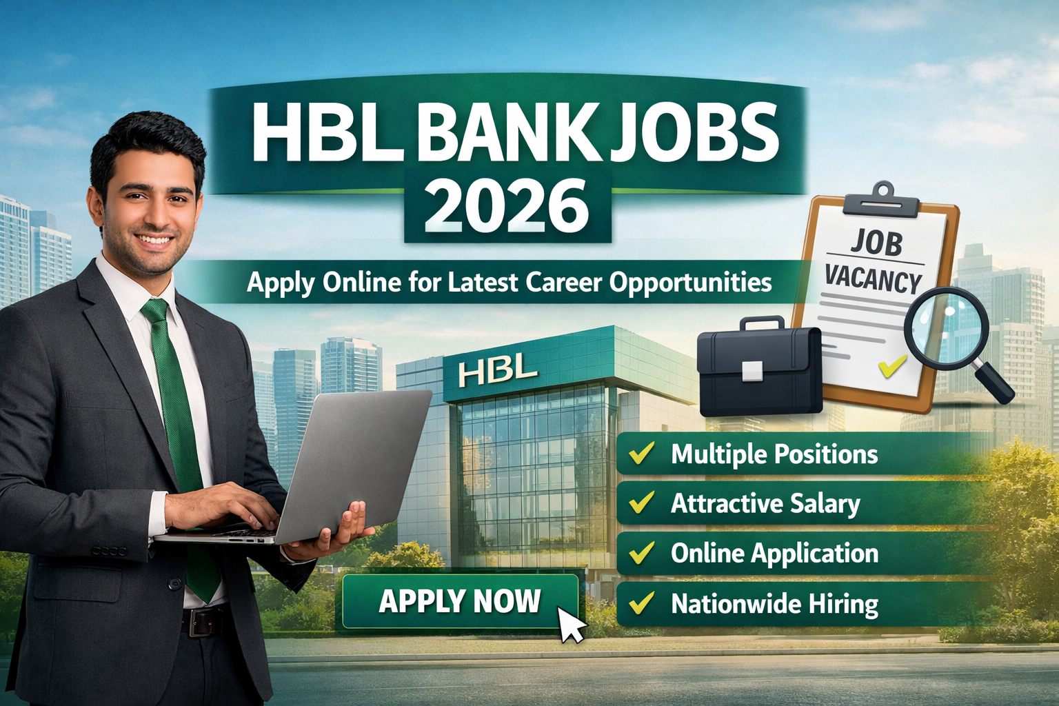 HBL Bank Jobs 2026 – Habib Bank Limited Latest Career | Apply Online