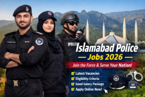 Islamabad Police Jobs 2026 – Latest Vacancies in Police Department | Online Apply Guide