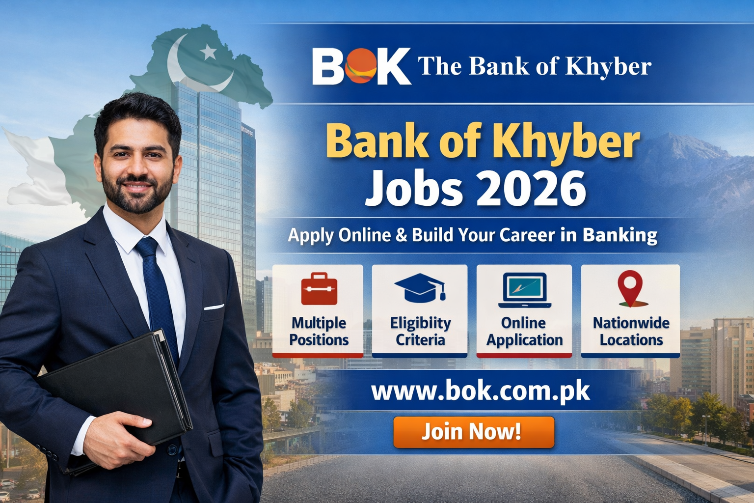 Bank of Khyber Jobs 2026 – Latest BOK Recruitments | Apply Online Guide