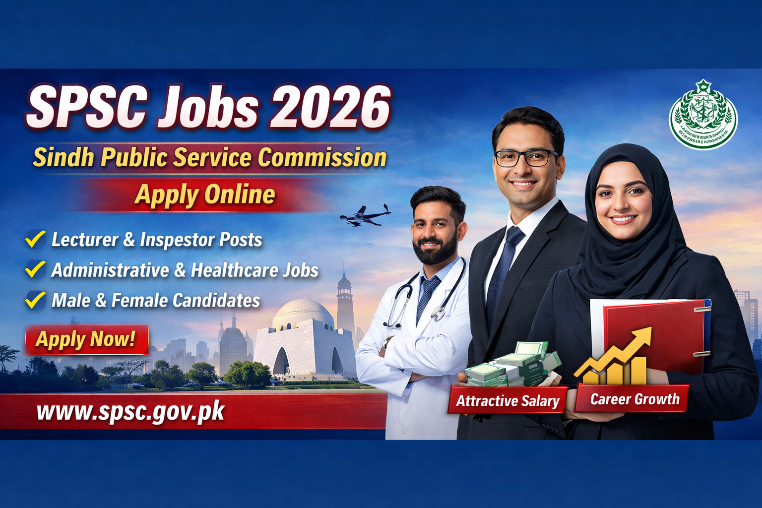 SPSC Jobs 2026 – Sindh Public Service Commission Jobs | Apply Online